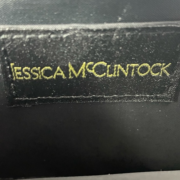 Jessica McClintock Black Clutch - Picture 3 of 5
